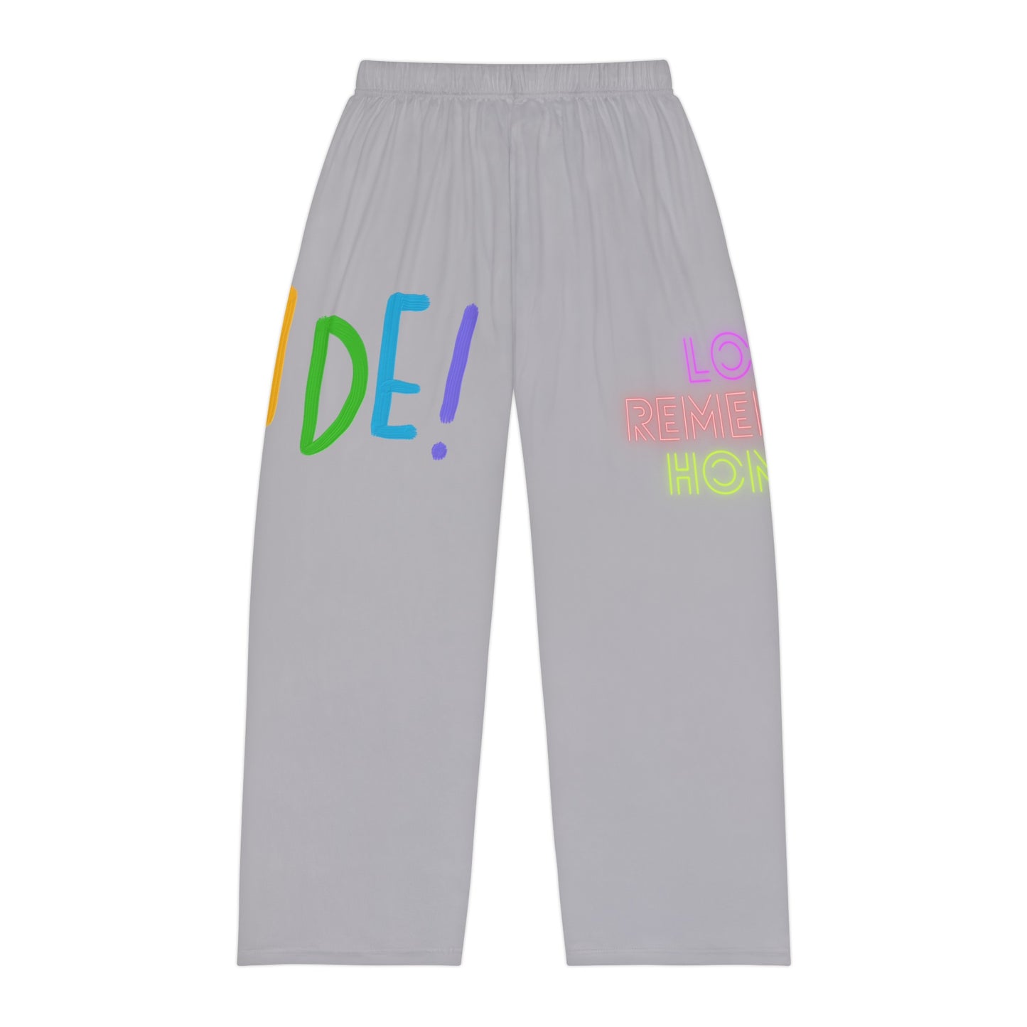 Men's Pajama Pants: LGBTQ Pride Lite Grey