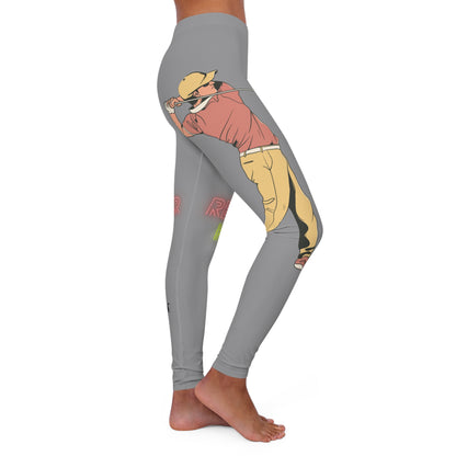 Women's Spandex Leggings: Golf Grey