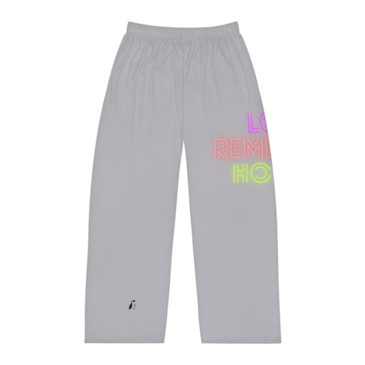 Men's Pajama Pants: Lost Remember Honor Lite Grey