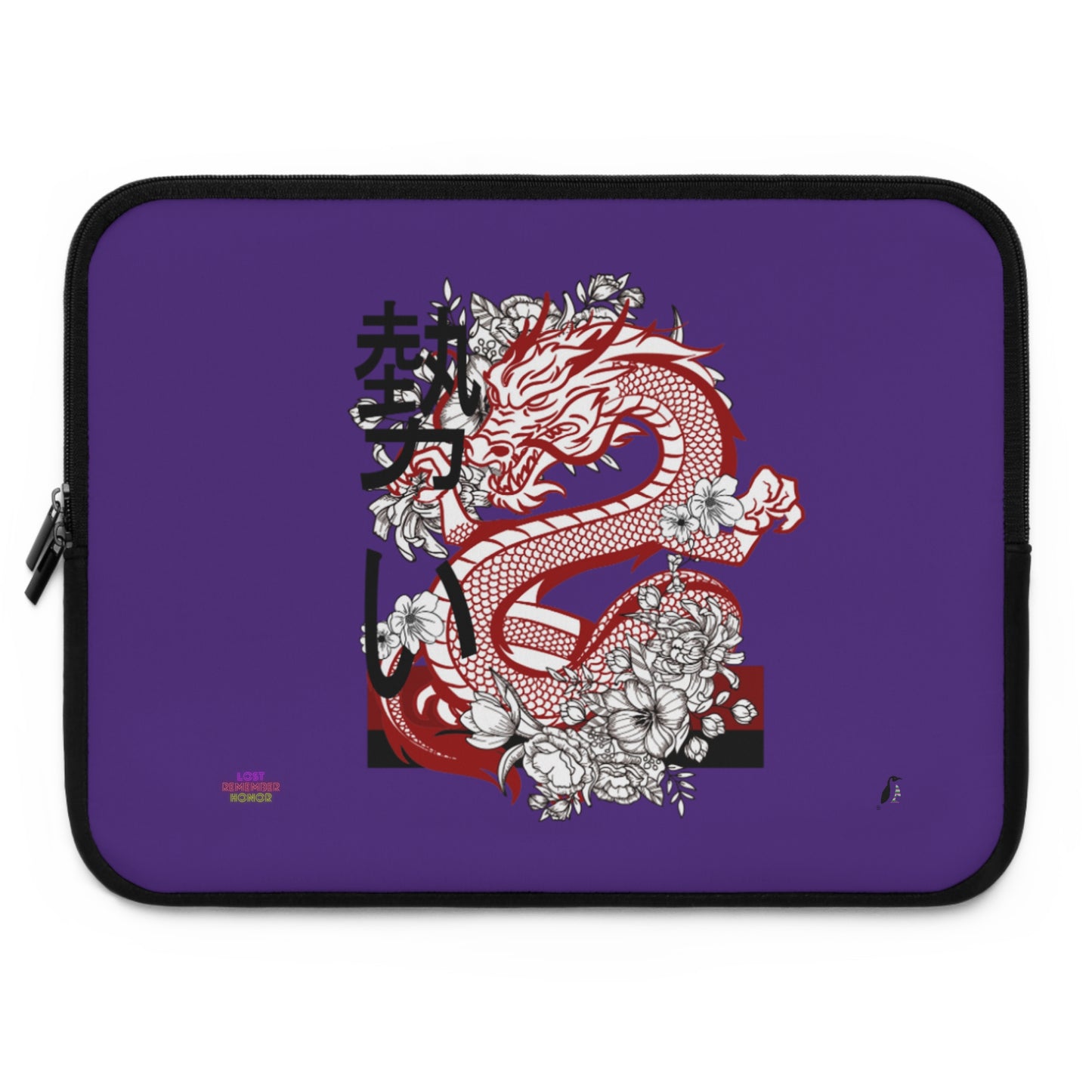 Laptop Sleeve: Dragons Purple