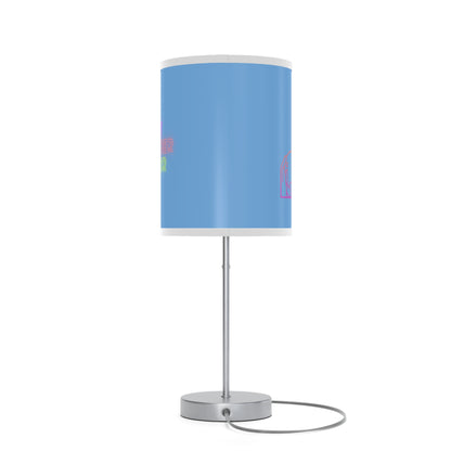 Lamp on a Stand, US|CA plug: Bowling Lite Blue