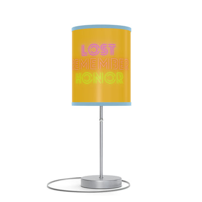 Lamp on a Stand, US|CA plug: Lost Remember Honor Yellow 