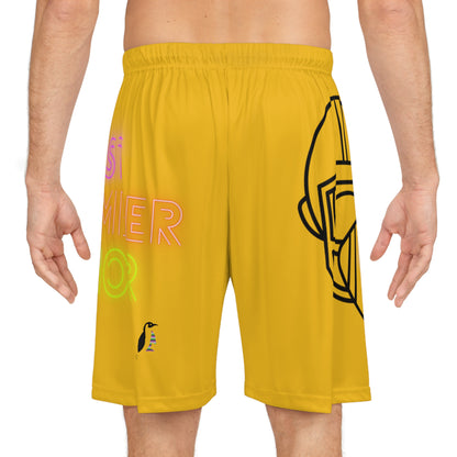 Basketball Shorts: Football Yellow