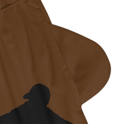 Basketball Rib Shorts: Skateboarding Brown