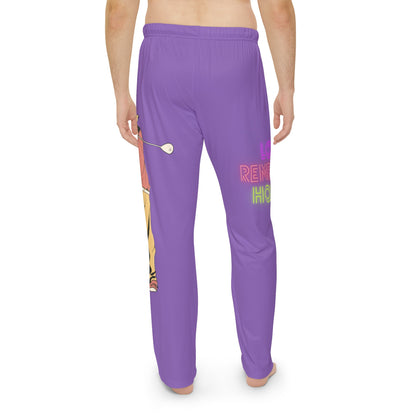 Men's Pajama Pants: Golf Lite Purple