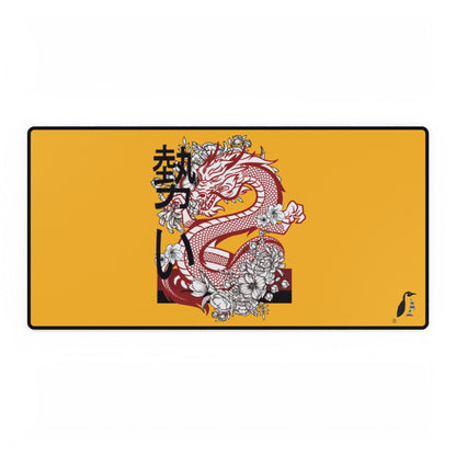 Desk Mats: Dragons Yellow