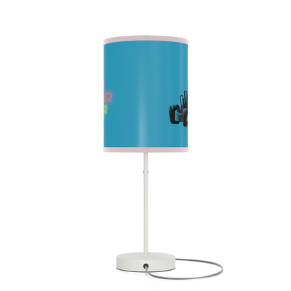 Lamp on a Stand, US|CA plug: Racing Turquoise