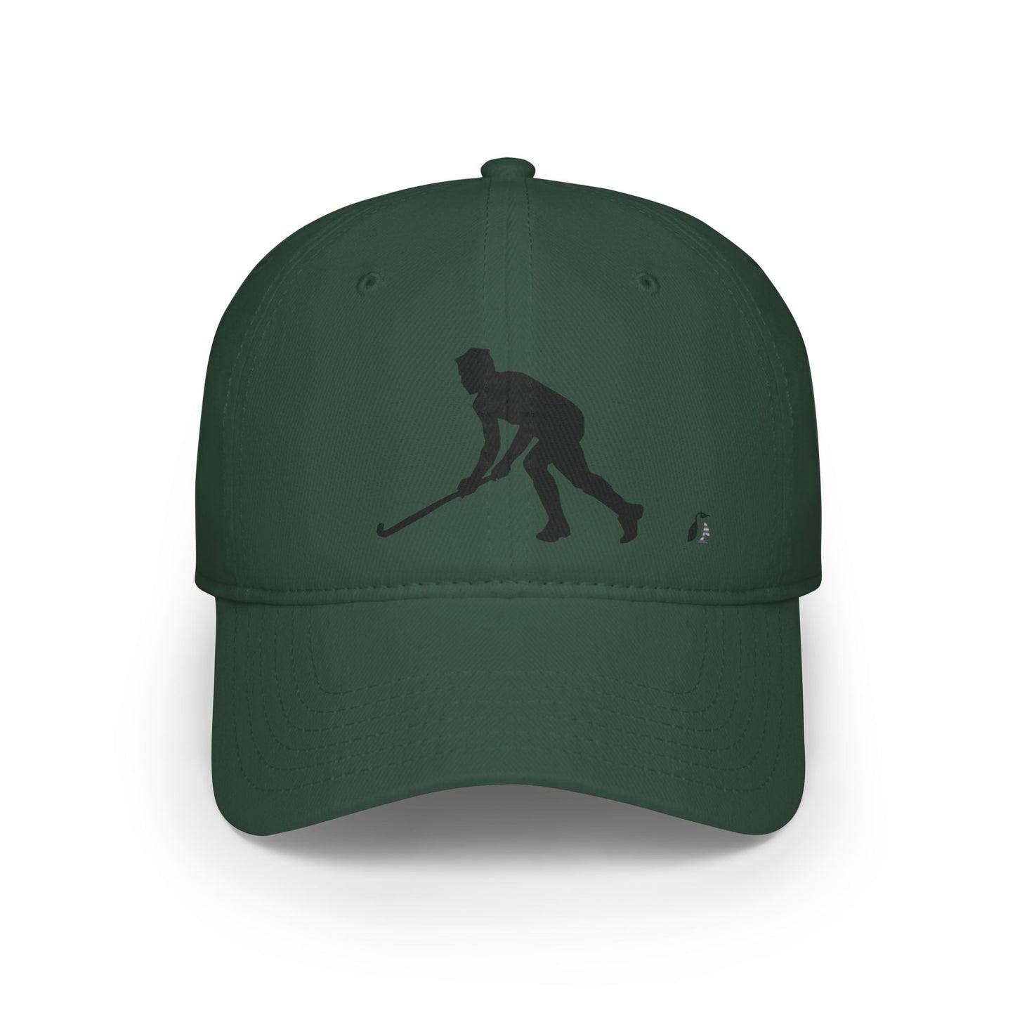 Low Profile Baseball Cap: Hockey