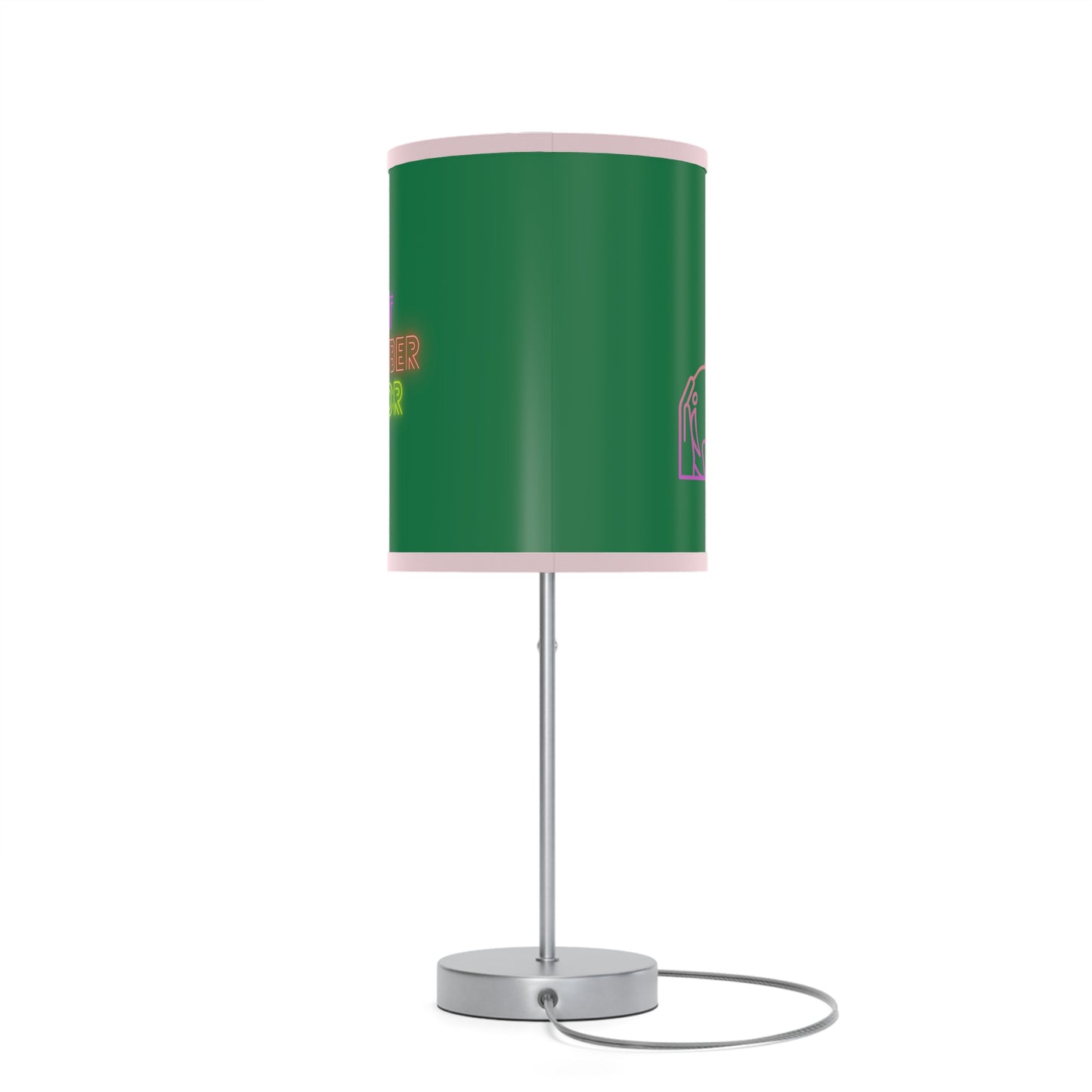 Lamp on a Stand, US|CA plug: Bowling Dark Green