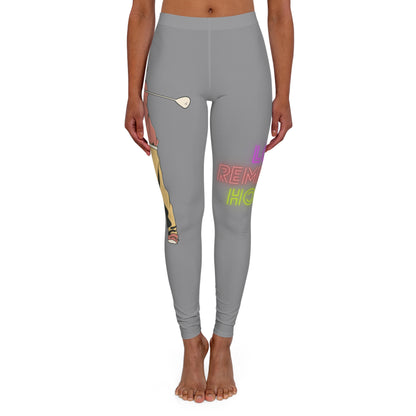 Women's Spandex Leggings: Golf Grey