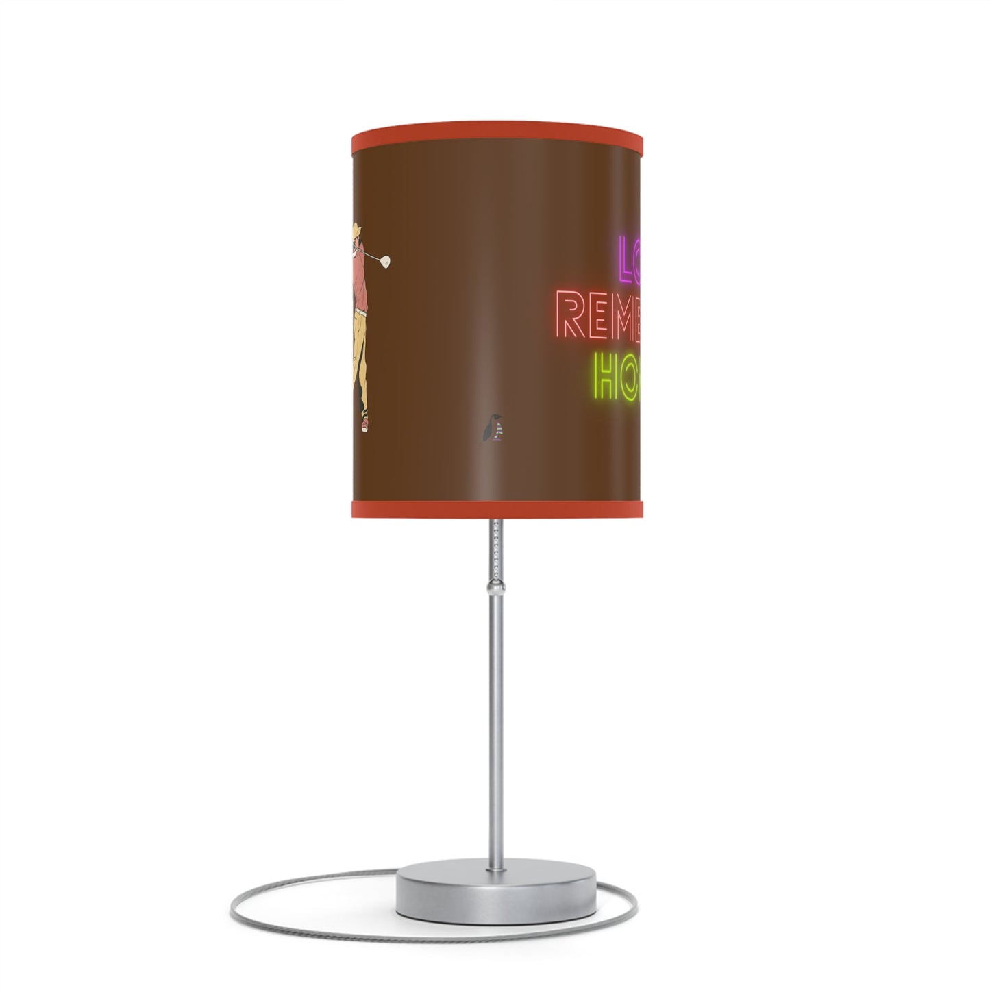 Lamp on a Stand, US|CA plug: Golf Brown