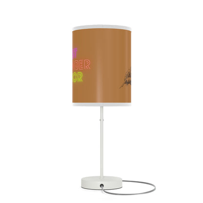 Lamp on a Stand, US|CA plug: Writing Lite Brown