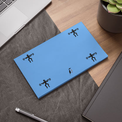 Post-it® Note Pads: Weightlifting Lite Blue