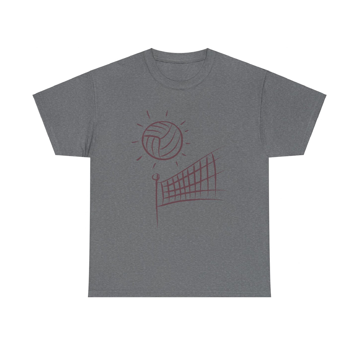 Heavy Cotton Tee: Volleyball #2