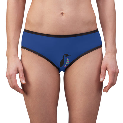 Women's Briefs: Skateboarding Dark Blue