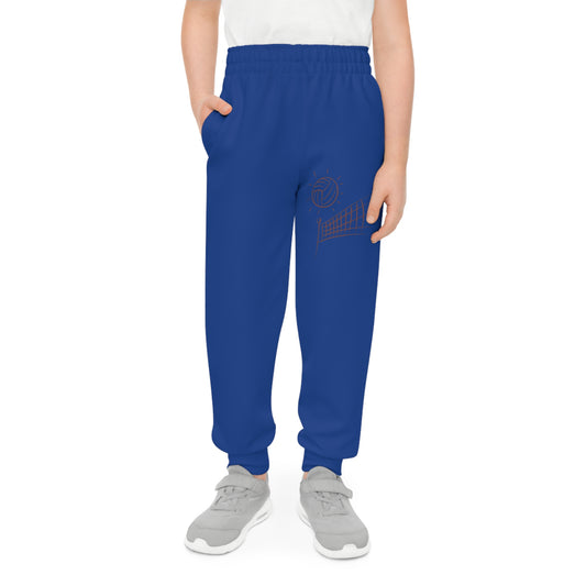 Youth Joggers: Volleyball Dark Blue