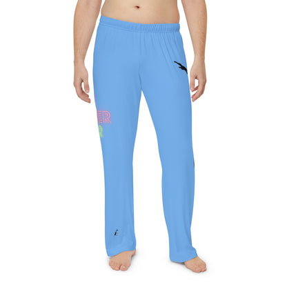 Men's Pajama Pants: Dance Lite Blue