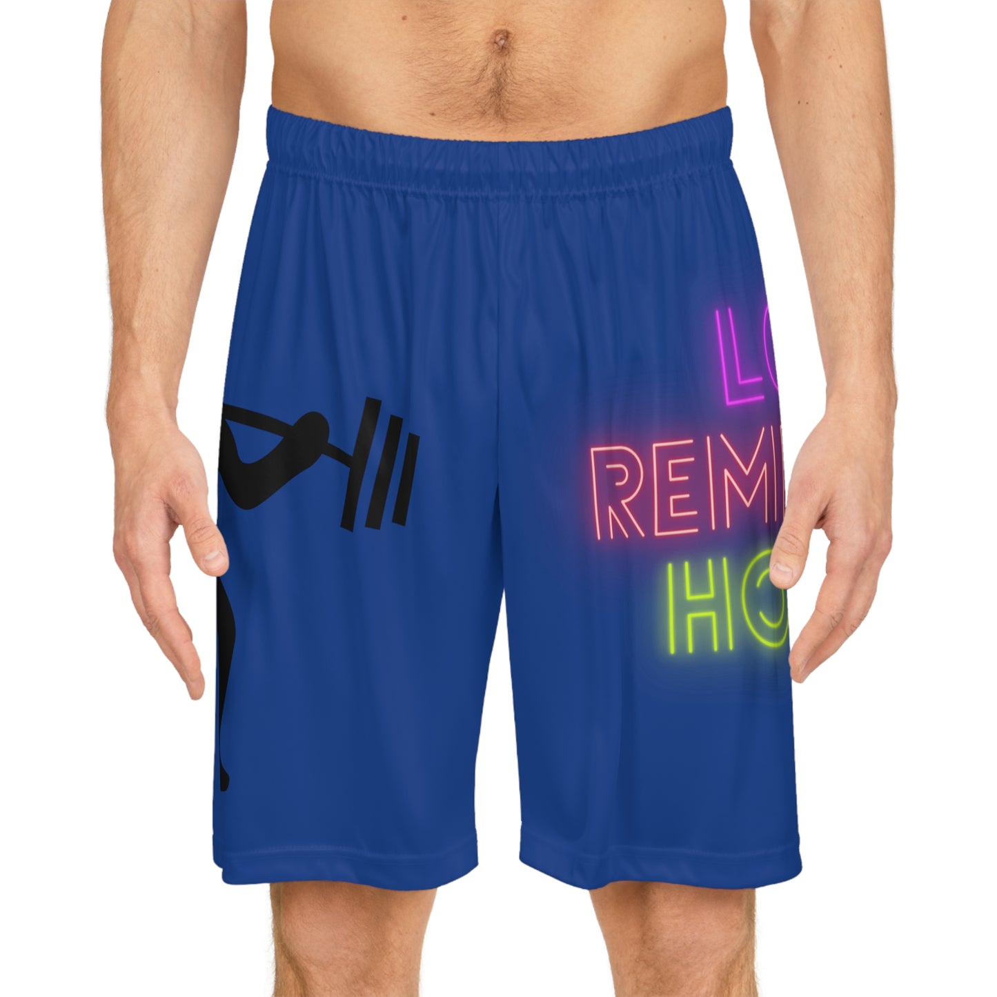 Basketball Shorts: Weightlifting Dark Blue