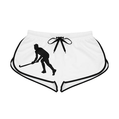 Women's Relaxed Shorts: Hockey White