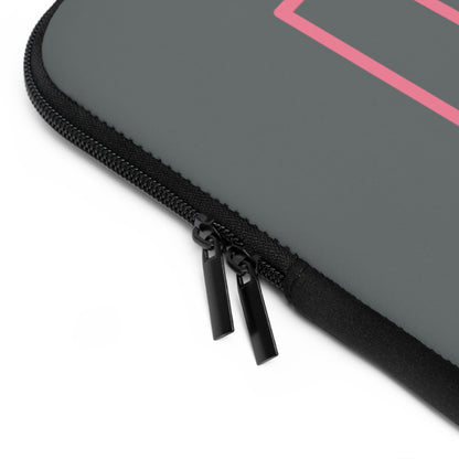 Laptop Sleeve: Fight Cancer Dark Grey