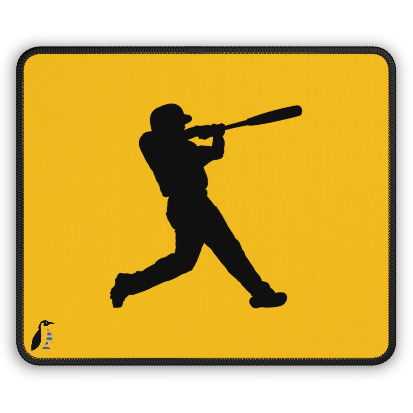 Gaming Mouse Pad: Baseball Yellow