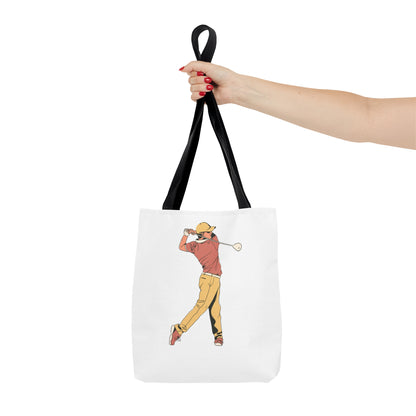 Tote Bag: Golf White