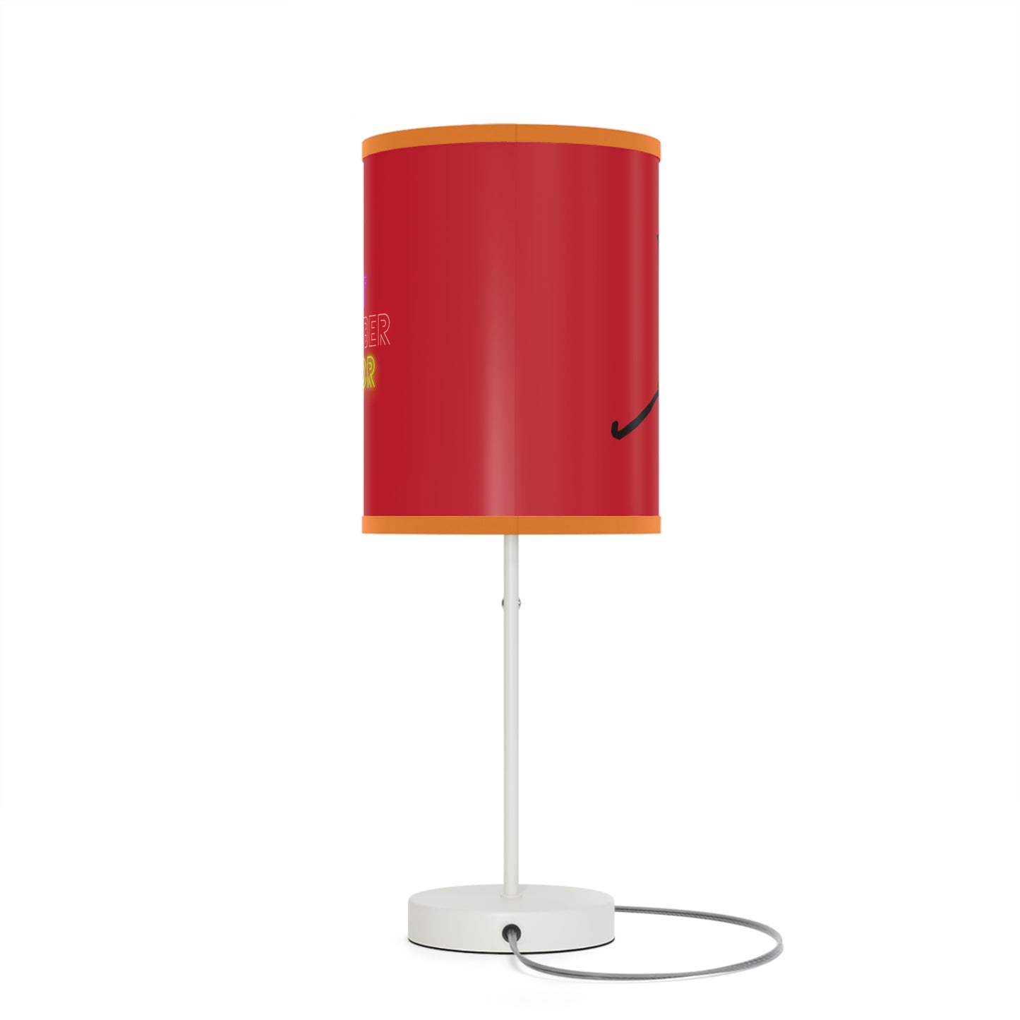 Lamp on a Stand, US|CA plug: Hockey Dark Red 