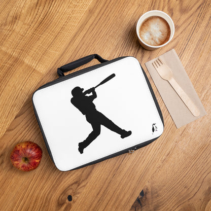 Lunch Bag: Baseball White