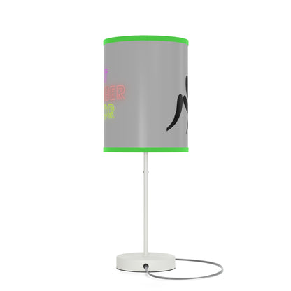 Lamp on a Stand, US|CA plug: Wrestling Lite Grey