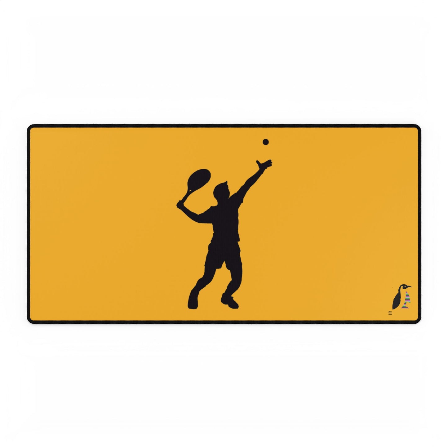 Desk Mats: Tennis Yellow