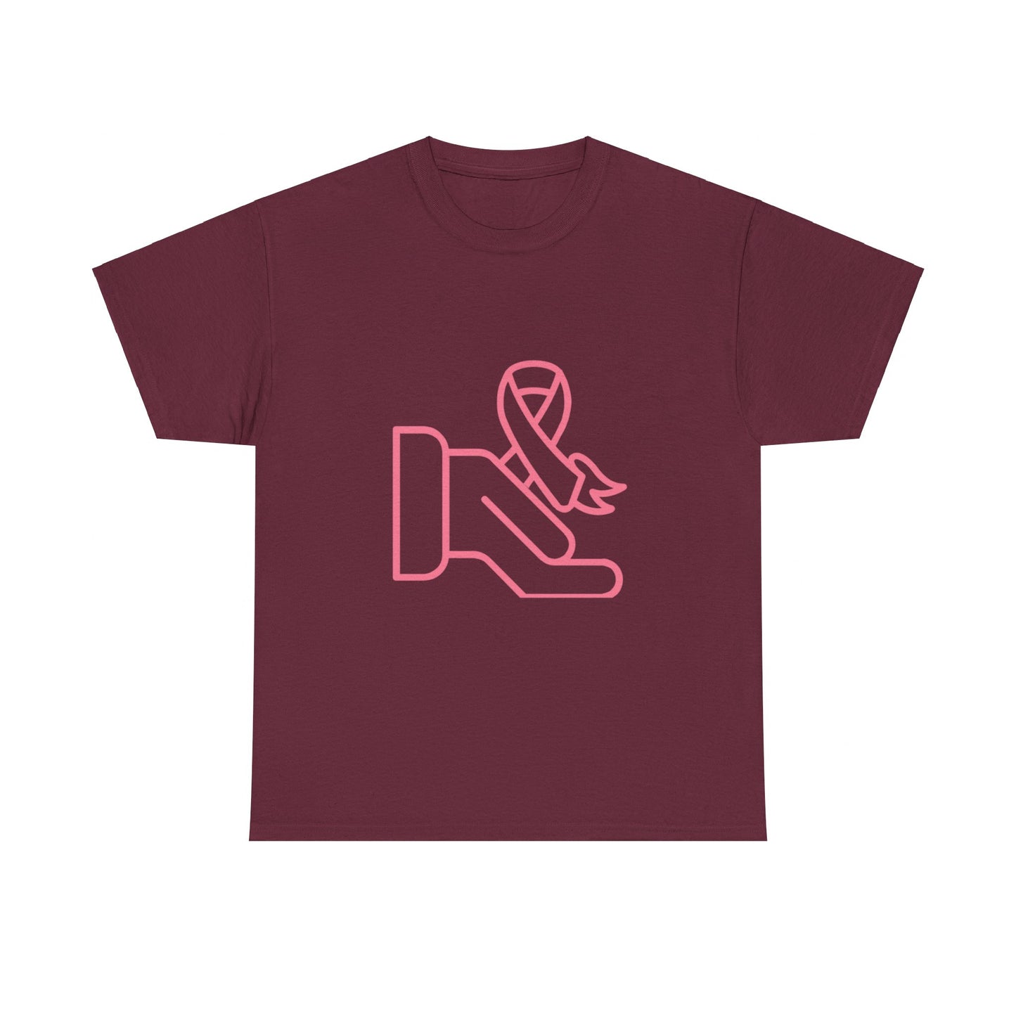 Heavy Cotton Tee: Fight Cancer #1