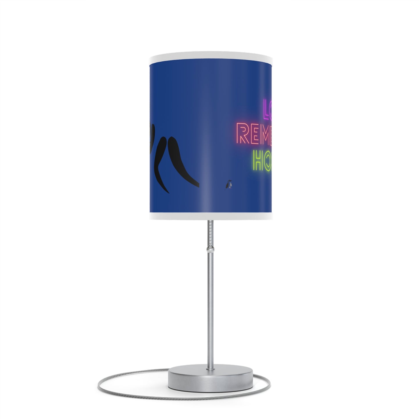 Lamp on a Stand, US|CA plug: Wrestling Dark Blue