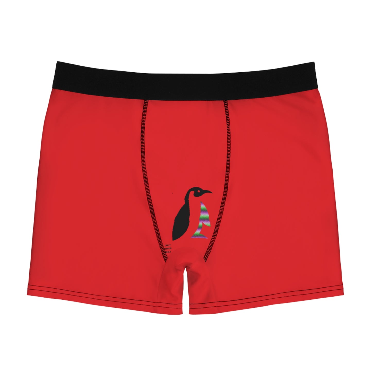 Men's Boxer Briefs: Volleyball Red