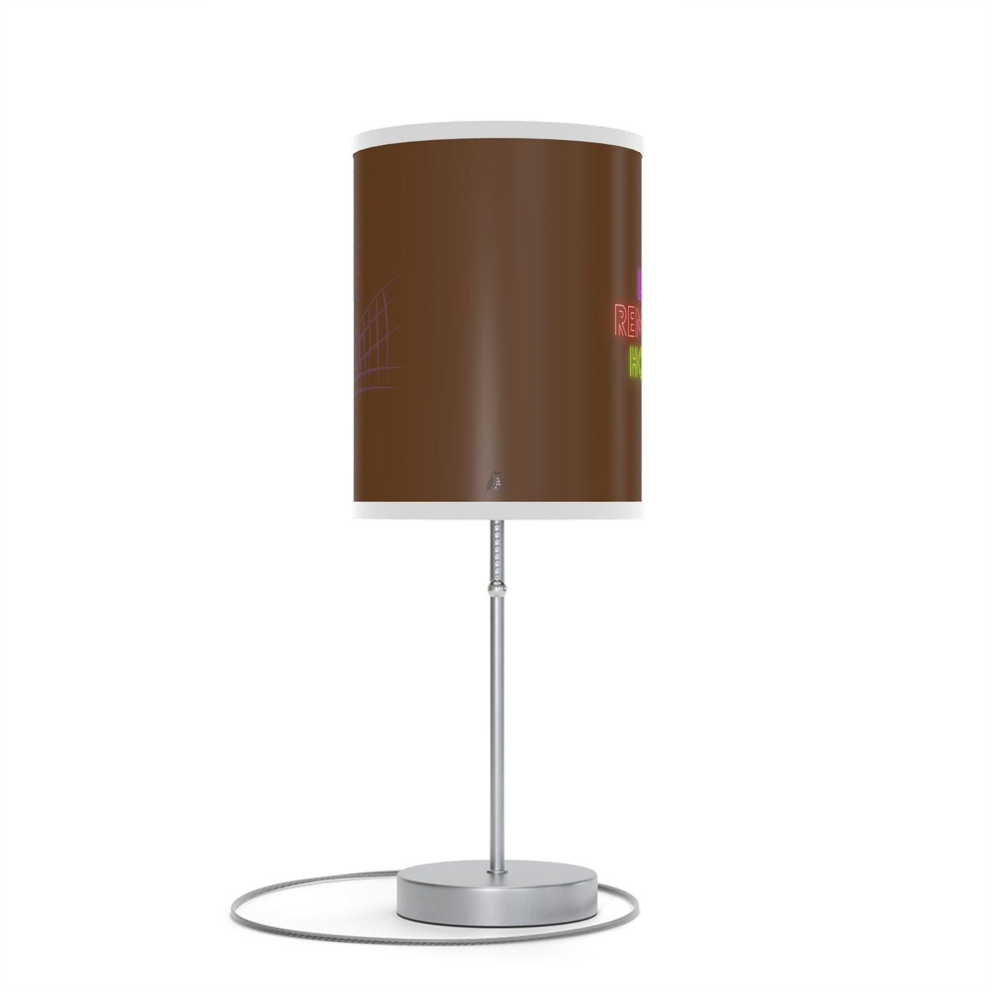 Lamp on a Stand, US|CA plug: Volleyball Brown 