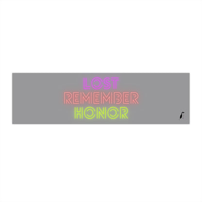Bumper Stickers: Lost Remember Honor Grey