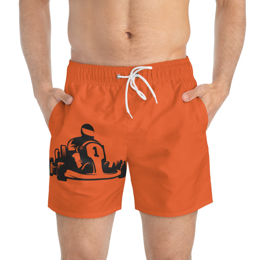 Swim Trunks: Racing Orange