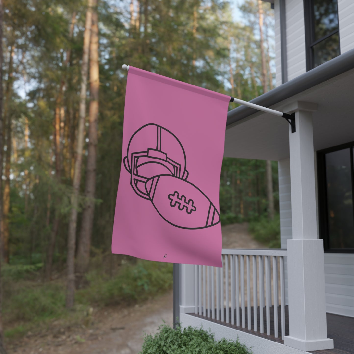 House Banner: Football Lite Pink