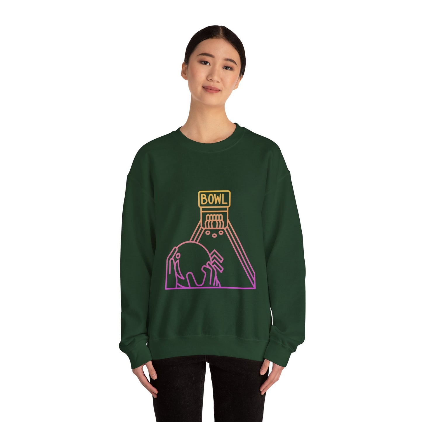 Heavy Blend™ Crewneck Sweatshirt: Bowling #1