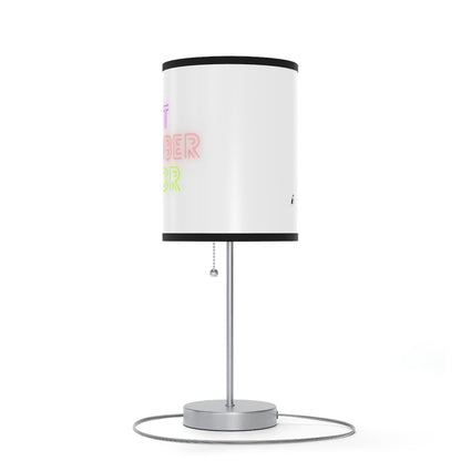 Lamp on a Stand, US|CA plug: Lost Remember Honor White 