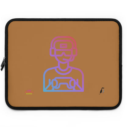 Laptop Sleeve: Gaming Lite Brown