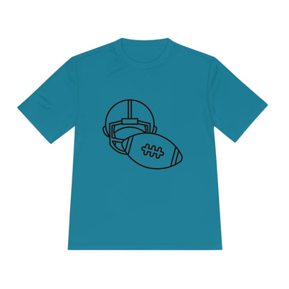 Moisture Wicking Tee: Football #2