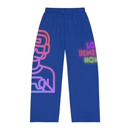 Men's Pajama Pants: Gaming Dark Blue