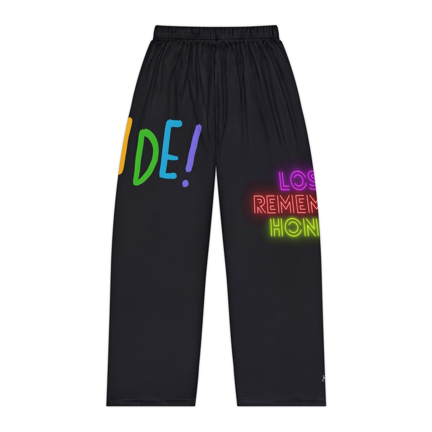 Women's Pajama Pants: LGBTQ Pride Black