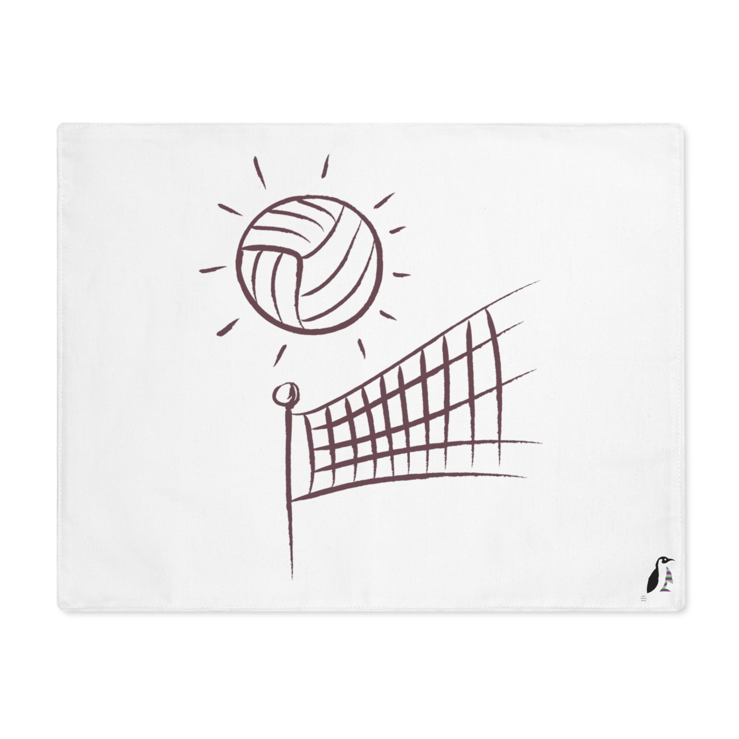 Placemat, 1pc: Volleyball White