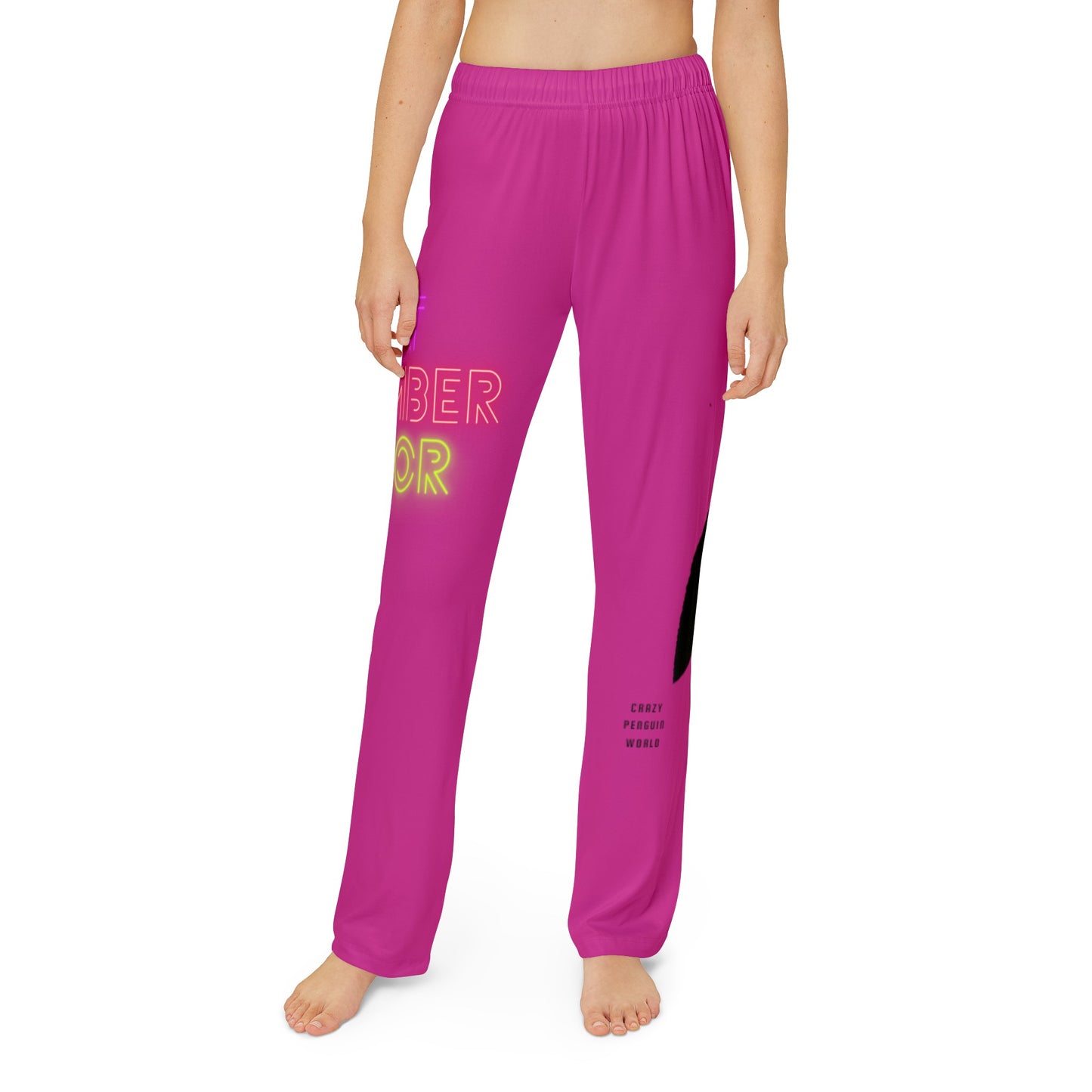 Kids Pajama Pants: Lost Remember Honor Pink