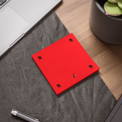 Post-it® Note Pads: Basketball Red