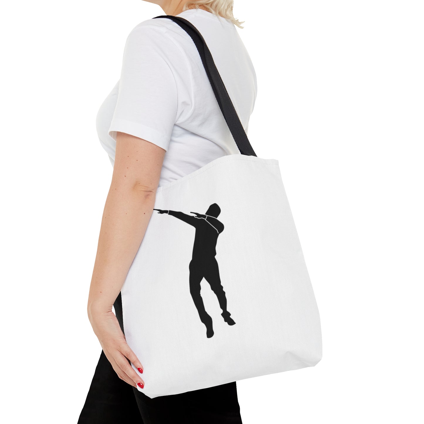 Tote Bag: Dance White