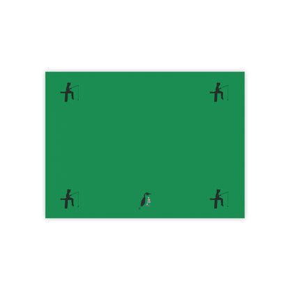 Post-it® Note Pads: Fishing Dark Green