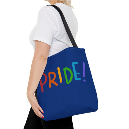 Tote Bag: LGBTQ Pride Dark Blue