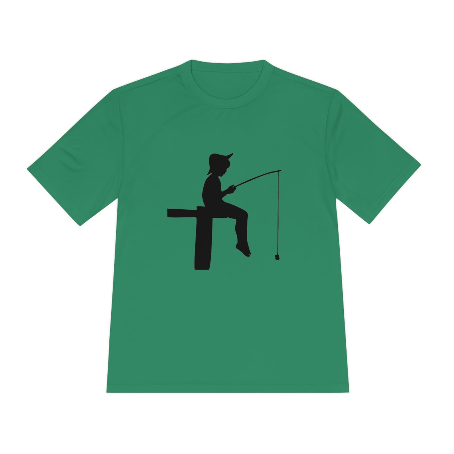 Moisture Wicking Tee: Fishing #2